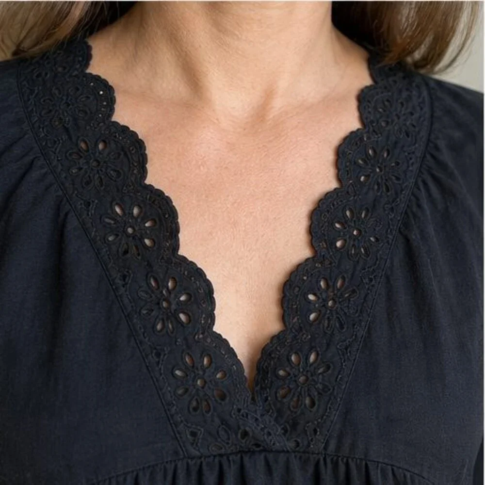 Sage Tie Neck Blouse